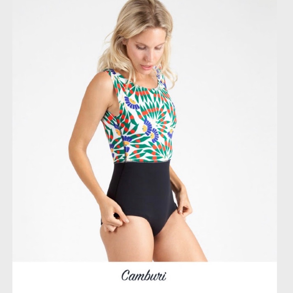 Seea Camburi Lido one piece swimsuit sz L